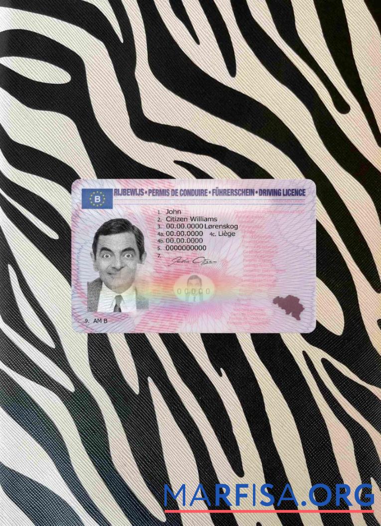 Printable Belgium DL version 2 photolook template